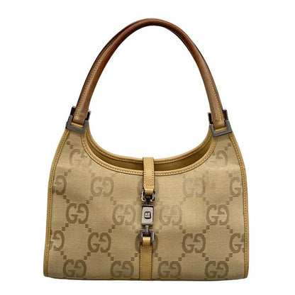 Gucci Handbag Jackie Jumbo GG 21068 Beige Leather