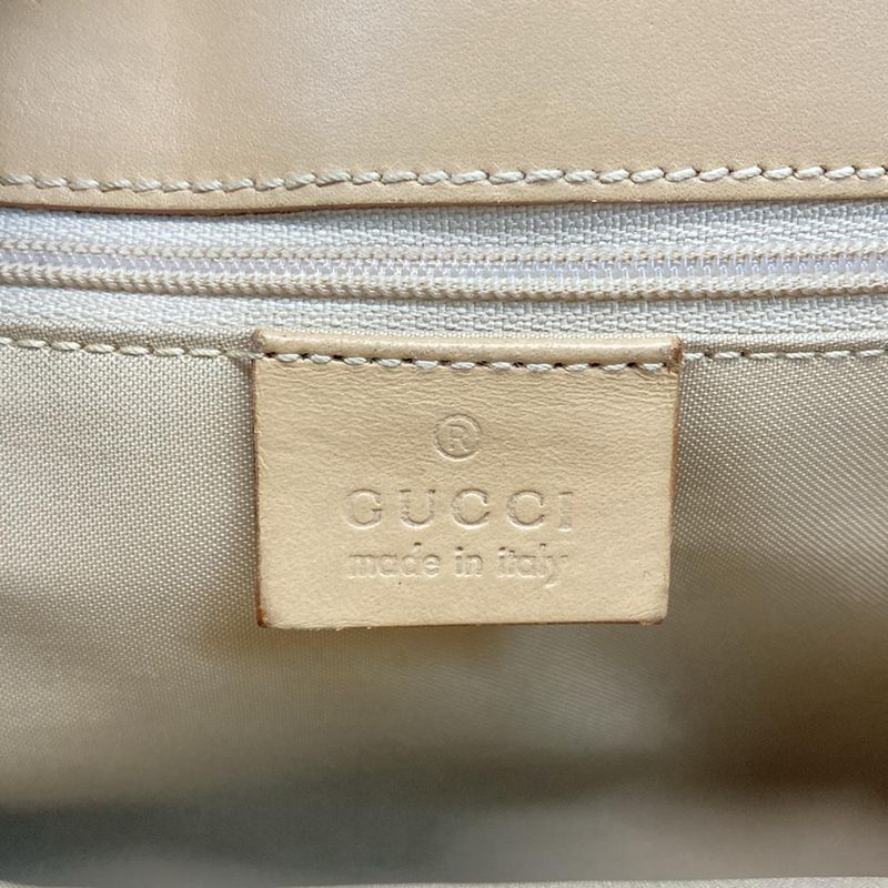 Gucci Handbag Jackie Jumbo GG 21068 Beige Leather