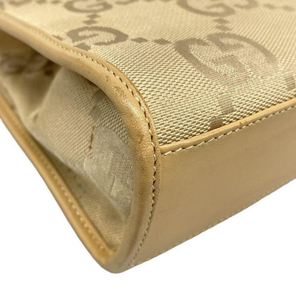 Gucci Handbag Jackie Jumbo GG 21068 Beige Leather