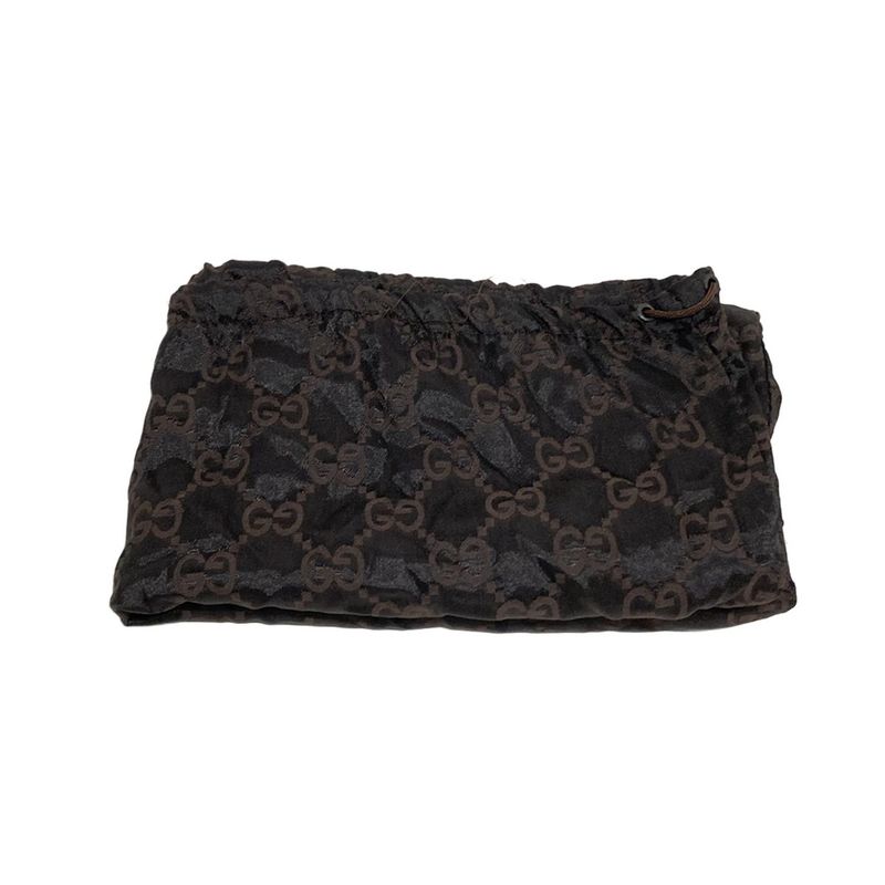 Gucci Shoulder Bag Jackie GG Pattern 13306 Beige Leather