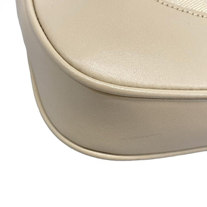 Gucci Shoulder Bag Jackie GG Pattern 13306 Beige Leather