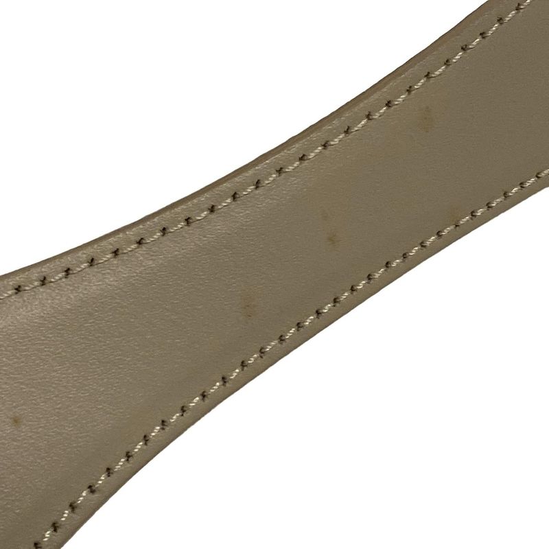 Gucci Shoulder Bag Jackie GG Pattern 13306 Beige Leather