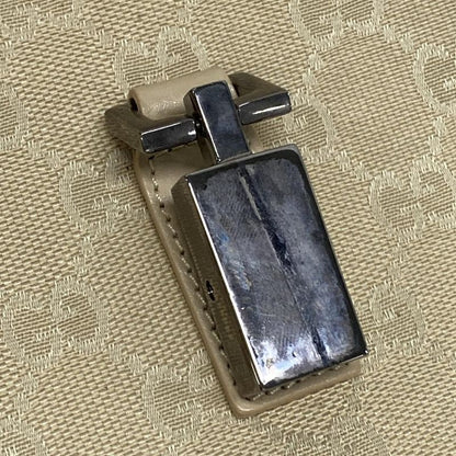 Gucci Shoulder Bag Jackie GG Pattern 13306 Beige Leather