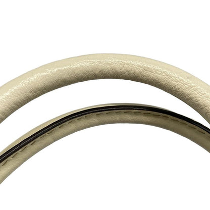 Gucci Handbag GG Pattern 223953 Beige X Ivory X Gray Leather