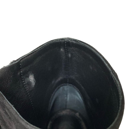 Prada Short Boots 36 Women's - Black X Silver X Clear Bijou