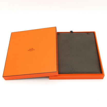 Hermes Necklace Exlibris MM Silver X 18k Pink Gold