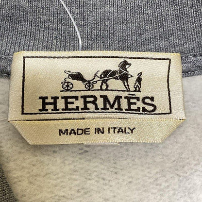 Hermes Blouson Size XS Men's - Gray Long Sleeve Serie Button Brushed Lining