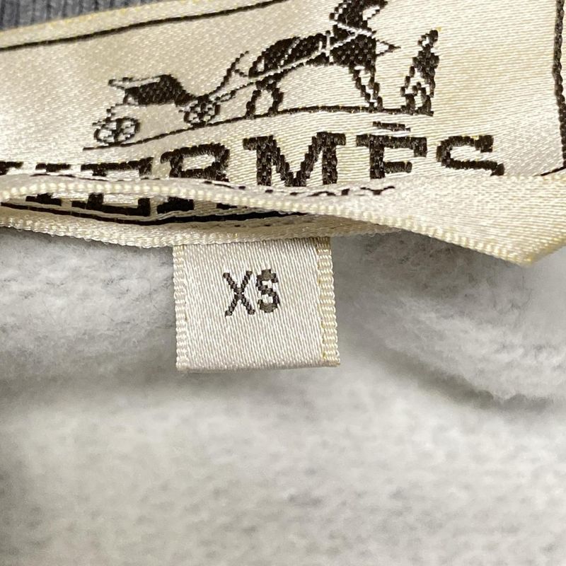 Hermes Blouson Size XS Men's - Gray Long Sleeve Serie Button Brushed Lining