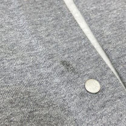 Hermes Blouson Size XS Men's - Gray Long Sleeve Serie Button Brushed Lining