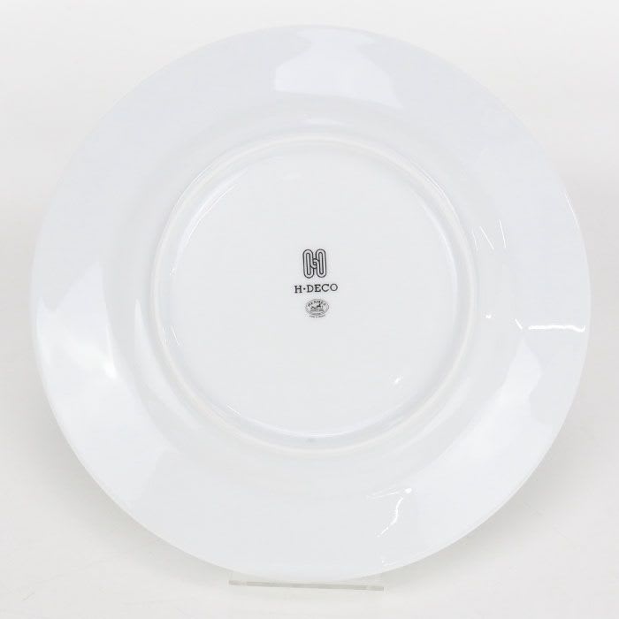 Hermes Dessert Plate No1 H Deco Brand Goods Porcelain Unisex