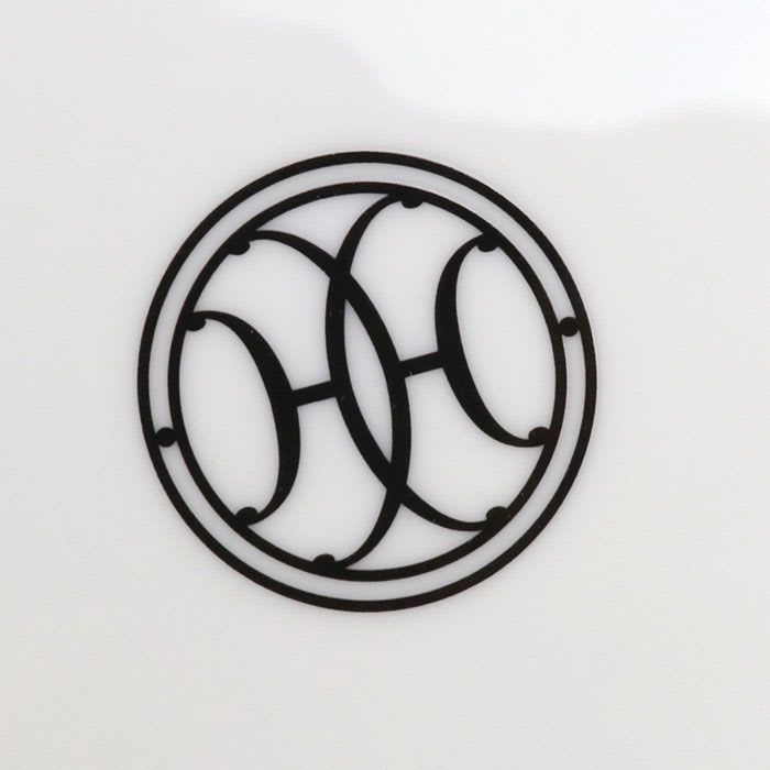 Hermes Dessert Plate No1 H Deco Brand Goods Porcelain Unisex