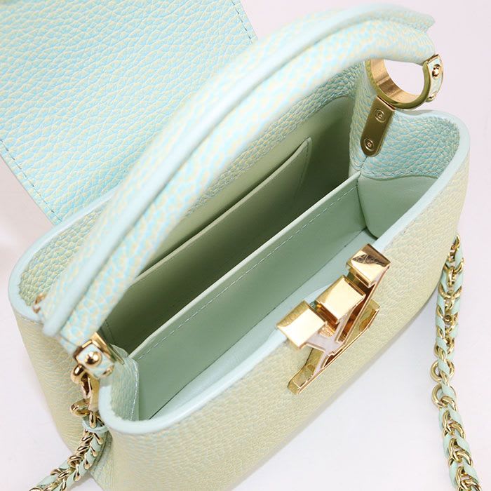 Louis Vuitton Capucines Mini 2-Way Summer Stardust Handbag Taurillon