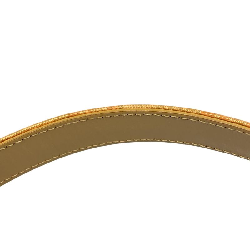 Fendi Handbag Mamma Bucket Zucca Pattern 26424 Orange Leather