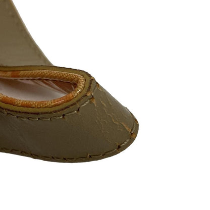 Fendi Handbag Mamma Bucket Zucca Pattern 26424 Orange Leather