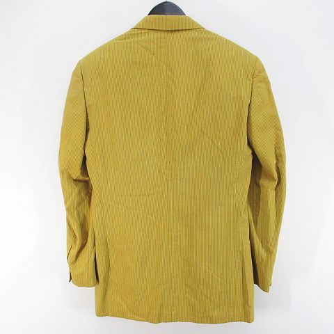 Gianni Versace Gianni Versace Striped Pattern Tailored Jacket 44 Yellow