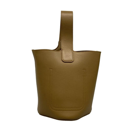 Loewe Handbag Pebble Bucket Bag Mini Aanbbbmx01 Oak (Brown)