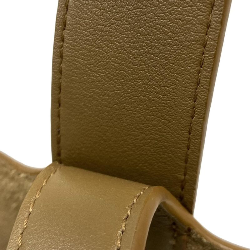 Loewe Handbag Pebble Bucket Bag Mini Aanbbbmx01 Oak (Brown)