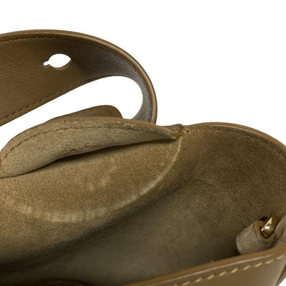 Loewe Handbag Pebble Bucket Bag Mini Aanbbbmx01 Oak (Brown)