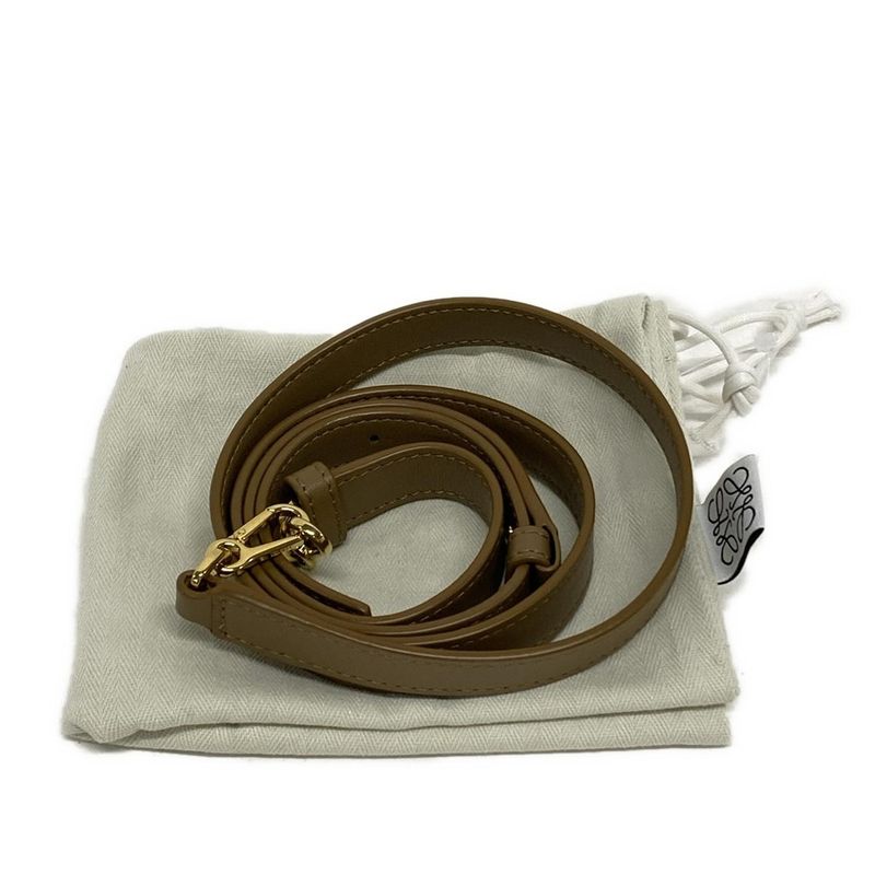 Loewe Handbag Pebble Bucket Bag Mini Aanbbbmx01 Oak (Brown)