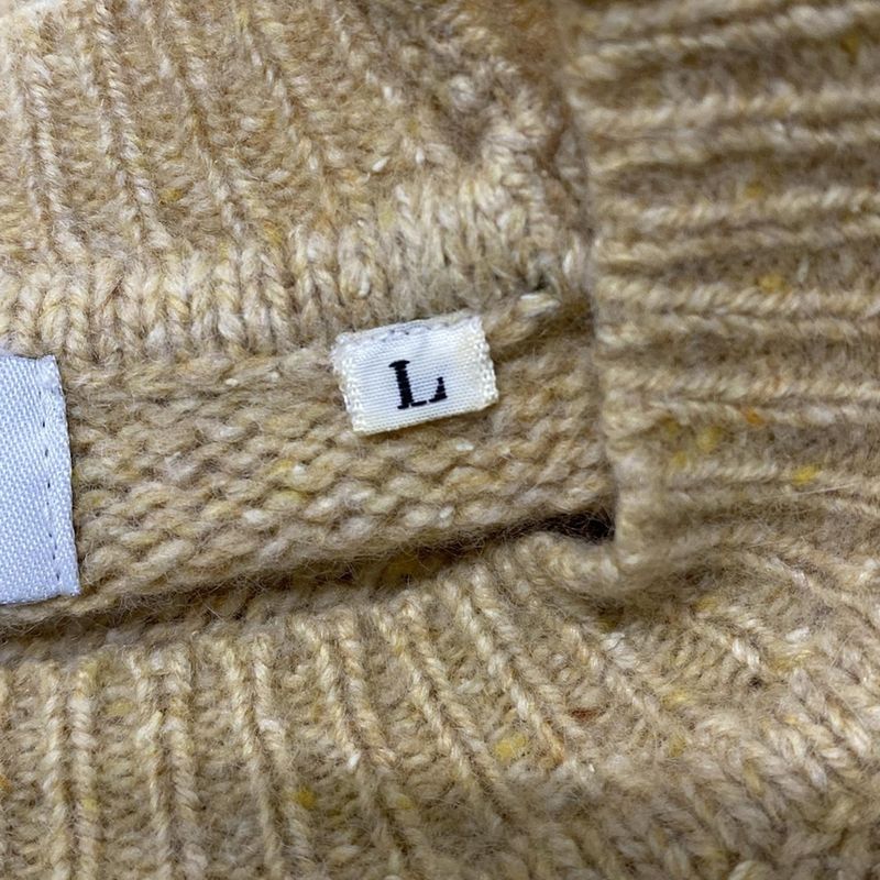 Dior Christian Dior Long Sleeve Sweater Size L Men's - Beige Crew Neck