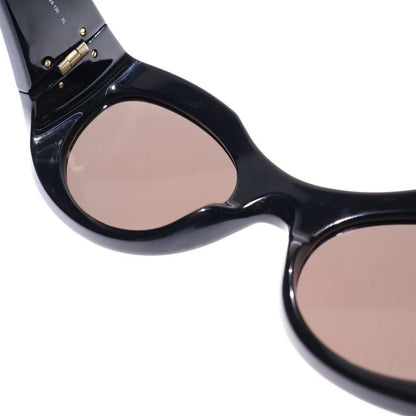 Balenciaga Hour Glass Sunglass Round Sunglass Es Black