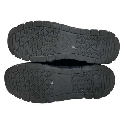 Prada Sneakers 381 2 Women's - Black Insole Removable Thick Sole Sneakers