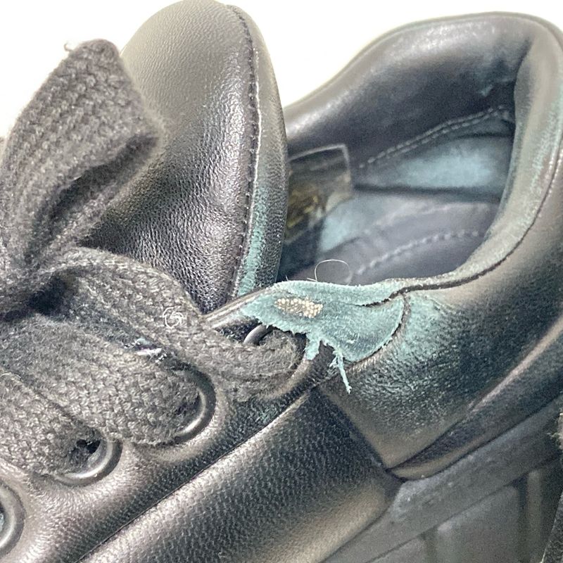 Prada Sneakers 381 2 Women's - Black Insole Removable Thick Sole Sneakers