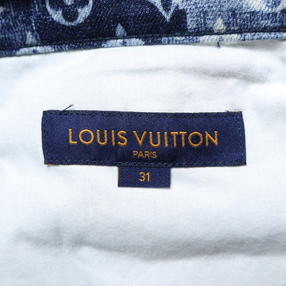 Louis Vuitton 21ss Monogram Tapestry Denim Pants Rm211m Zmc Hkd02w Navy