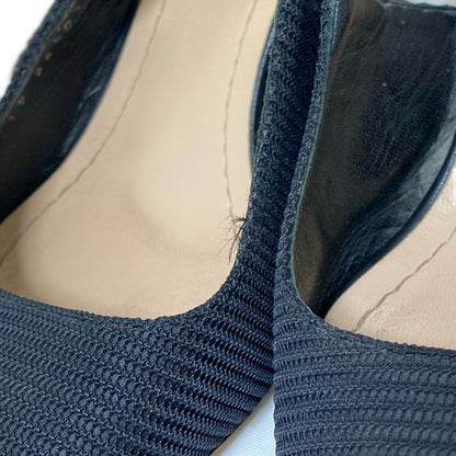 Dior Christian Dior Sandals 361 2d Women's Ring Back Black X White J'adior