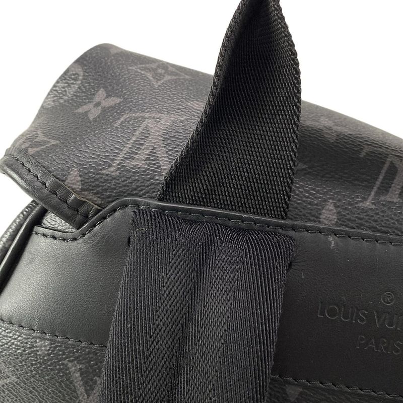Louis Vuitton Backpack Sac Monogram Eclipse (Canvas) Montsouris Backpack M46683