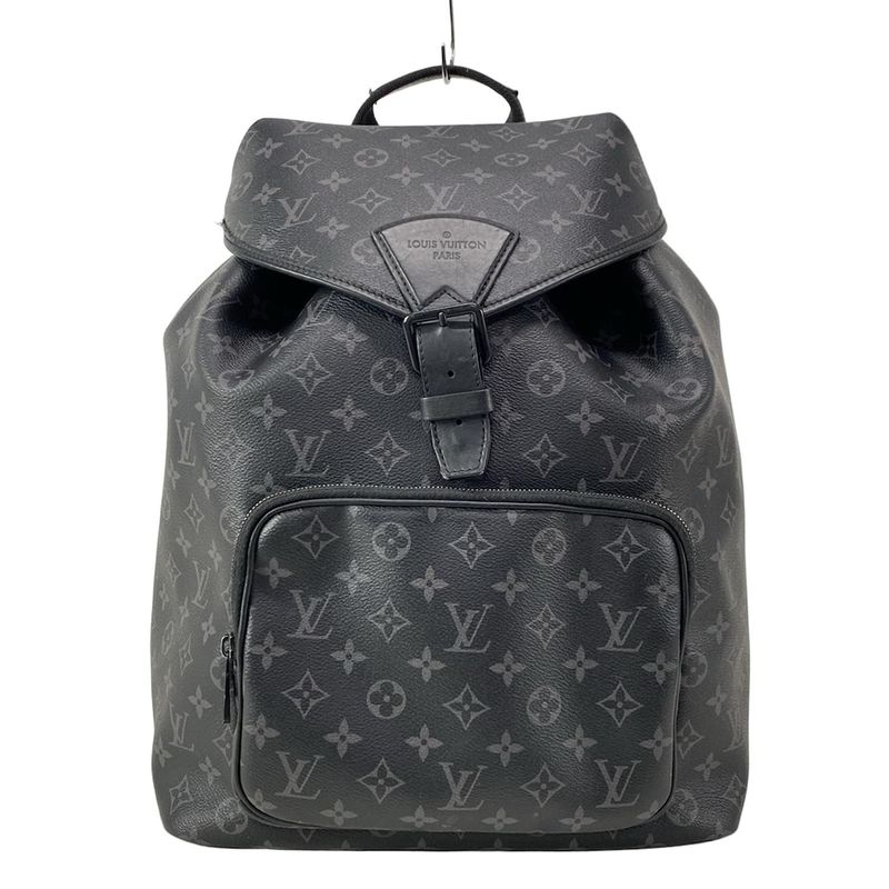 Louis Vuitton Backpack Sac Monogram Eclipse (Canvas) Montsouris Backpack M46683
