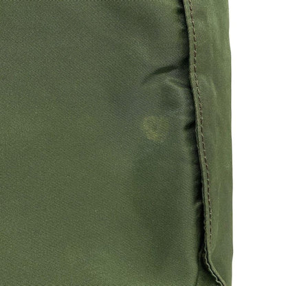 Prada Tote Bag - Green X Dark Brown