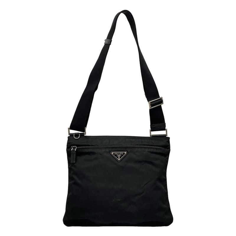Prada Shoulder Bag - Black Leather