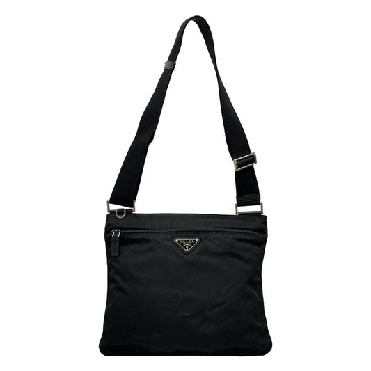 Prada Shoulder Bag - Black Leather