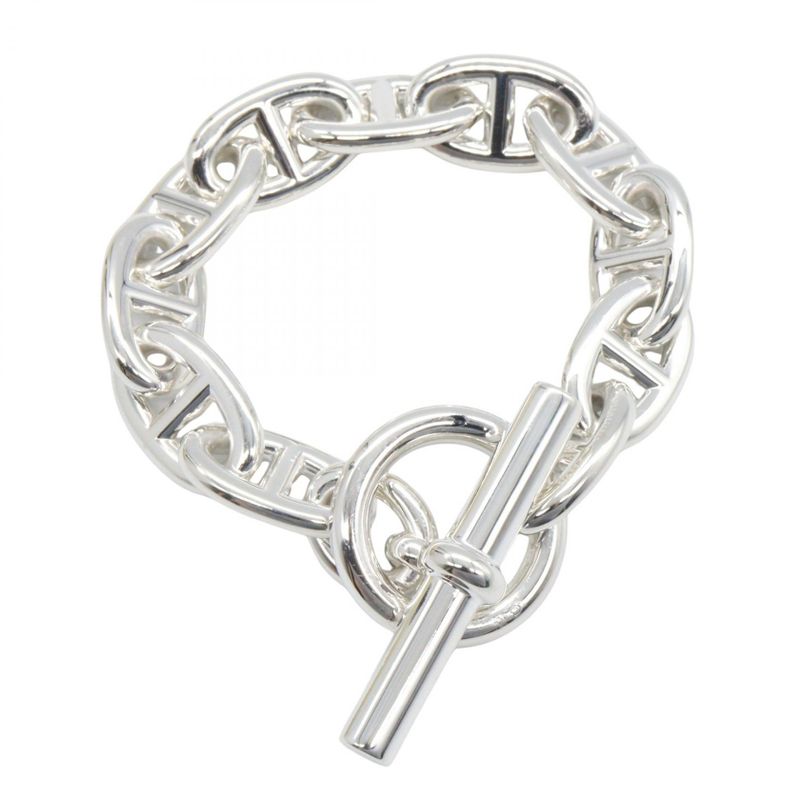 Hermes Bracelet Chaine D'ancre TGM 11 Frames Bracelet Arm Circumference 16cm