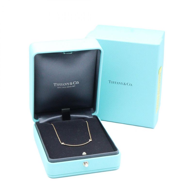 Tiffany & Co Tiffany＆co Necklace T Smile Small Necklace Diamond 74957013 Neck