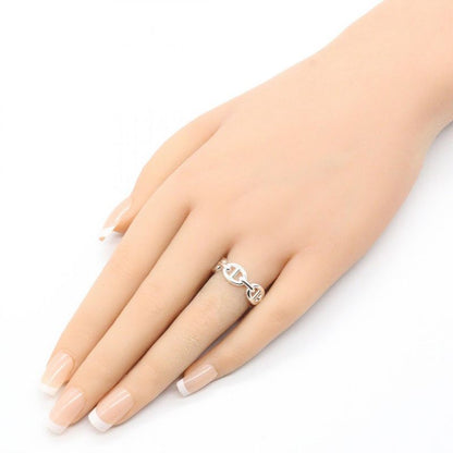 Hermes Ring Chaine D'ancre Ring PM He109507b052 Silver 925 Chaine D'ancre Ring