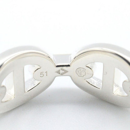 Hermes Ring Chaine D'ancre Ring PM He109507b052 Silver 925 Chaine D'ancre Ring