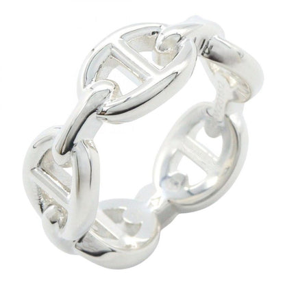 Hermes Ring Chaine D'ancre Ring PM He109507b052 Silver 925 Chaine D'ancre Ring