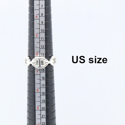 Hermes Ring ・ring Chaine D'ancre Enchene PM Ring He109507b052 Silver 925 Chaine