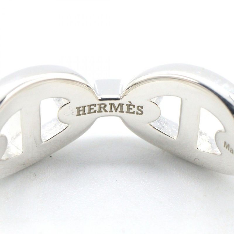 Hermes Ring ・ring Chaine D'ancre Enchene PM Ring He109507b052 Silver 925 Chaine