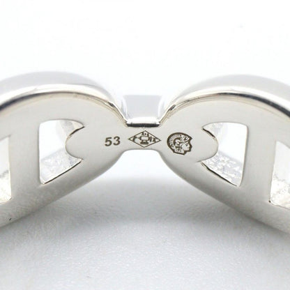 Hermes Ring ・ring Chaine D'ancre Enchene PM Ring He109507b052 Silver 925 Chaine