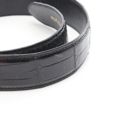 Cartier Belt Leather Belt Unisex Used B