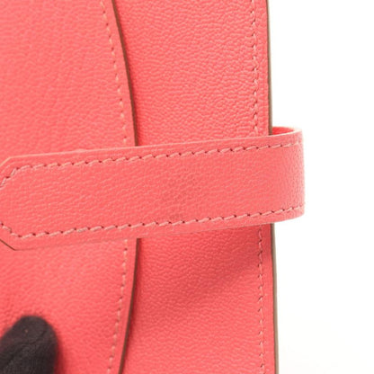 Hermes Card Case Bearn Mini Rose Azalea Leather