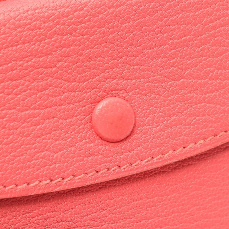 Hermes Card Case Bearn Mini Rose Azalea Leather