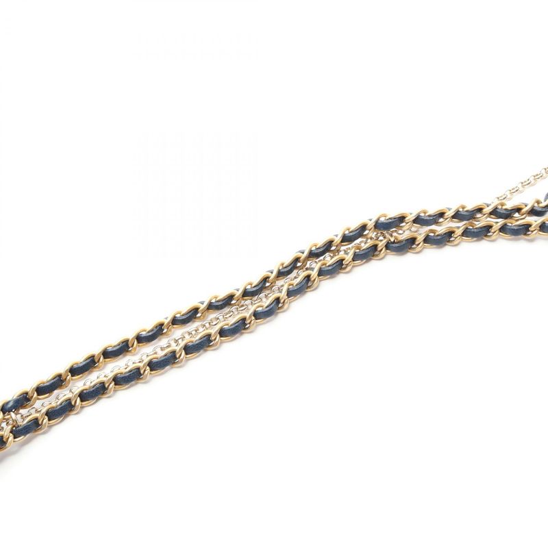 Chanel Shoulder Bag Chanel19 Matelasse As2563 Navy Lambskin (sheep Leather)