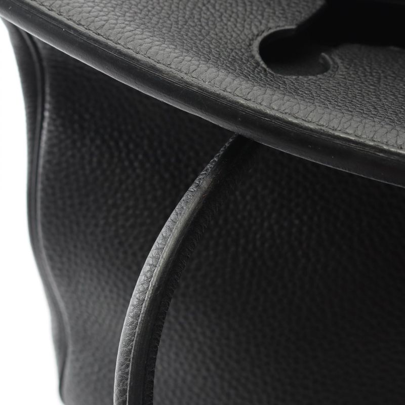 Hermes Handbag Birkin 35 Black Leather Birkin 35 Black Ladies Used B