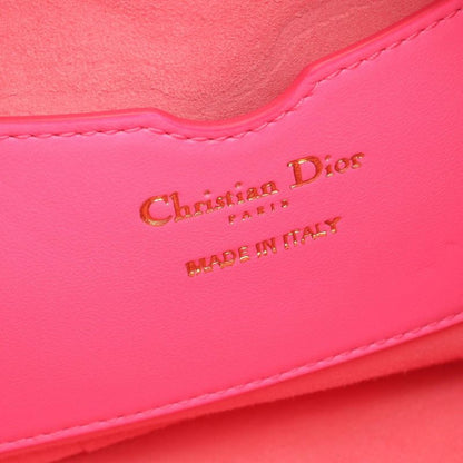 Dior Shoulder Bag Vibe Hobo Cannage M7200onoa Pink White Leather Dior Vibe