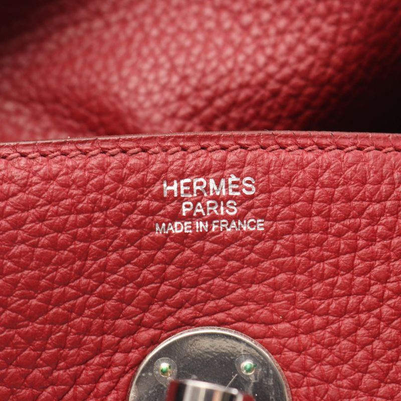 Hermes Shoulder Bag Lindy 30 Rouge Garance Rouge Garance Others Lindy 30 Rouge