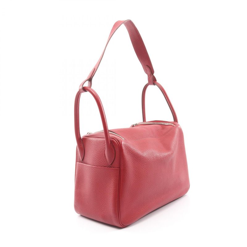 Hermes Shoulder Bag Lindy 30 Rouge Garance Rouge Garance Others Lindy 30 Rouge